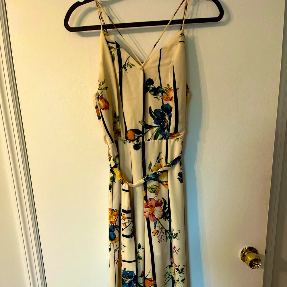 Floral pant jumpsuit